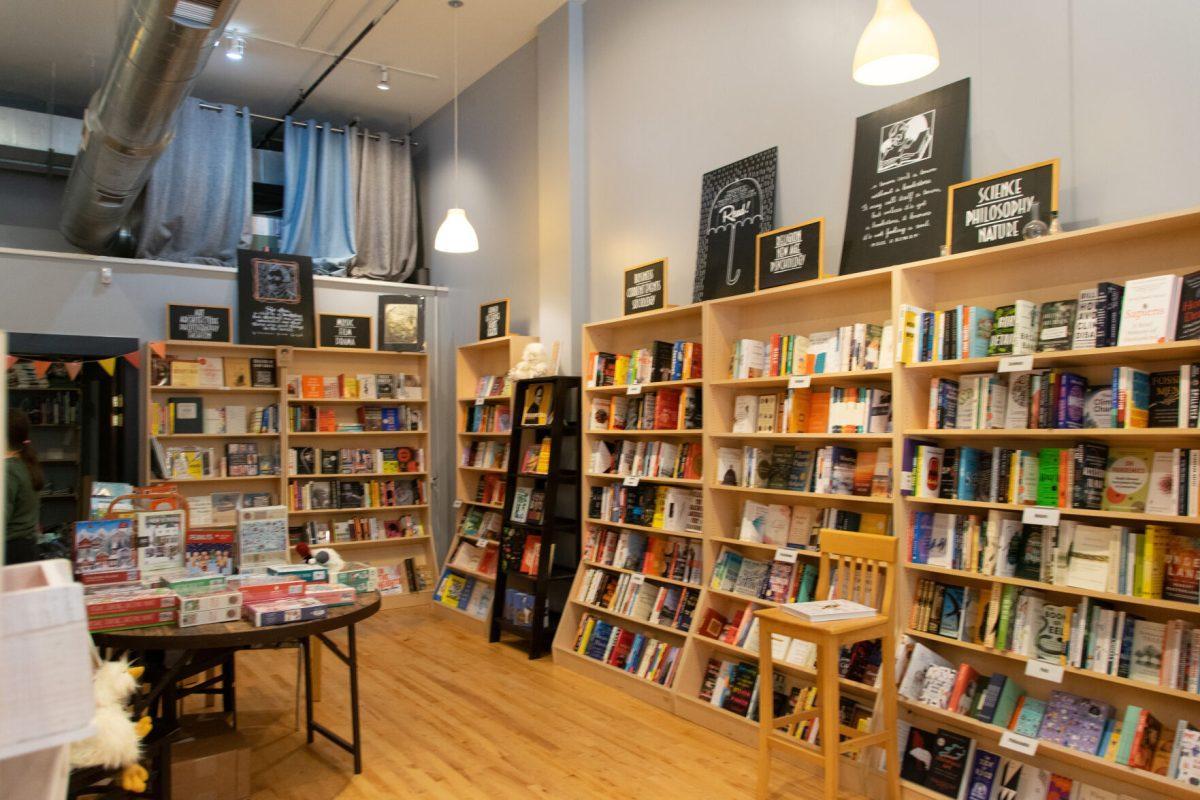 "Now Is Not the Time to Panic" is sold at Union Ave Books, a popular bookstore located near Market Square.