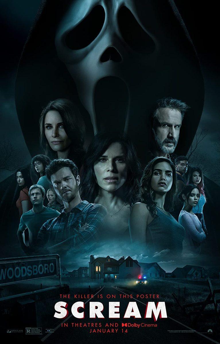 "Scream" 2022 movie poster