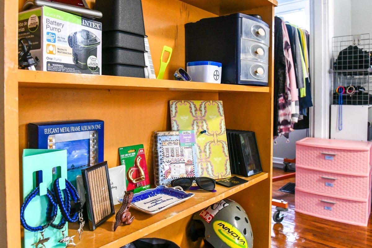 Along with clothes, food, and school supplies, the Free Store offers a variety of miscellaneous items to UT students, faculty, and staff for not cost. Thursday, Mar. 10, 2022.