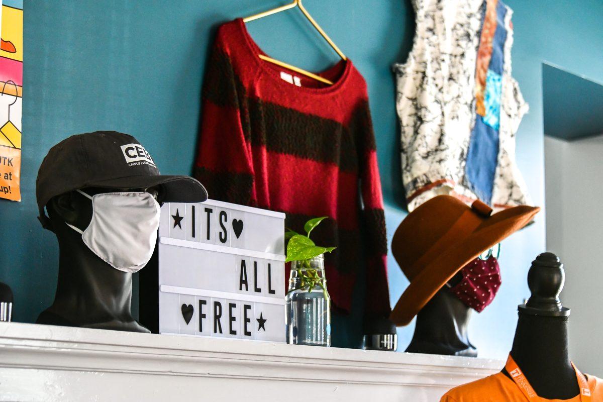 Everything that can be found at the Free Store is available for no cost to UT students, staff, and faculty. Thursday, Mar. 10, 2022.