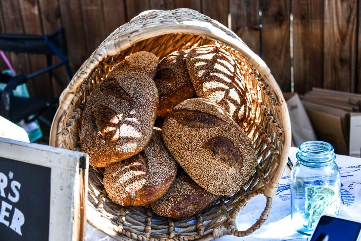 Loaves of sourdough baked by Mother's Daughter Bread. Although she bakes a variety of breads, owner Meade Armstrong's main focus is sourdough. Sunday, Mar. 27, 2022.