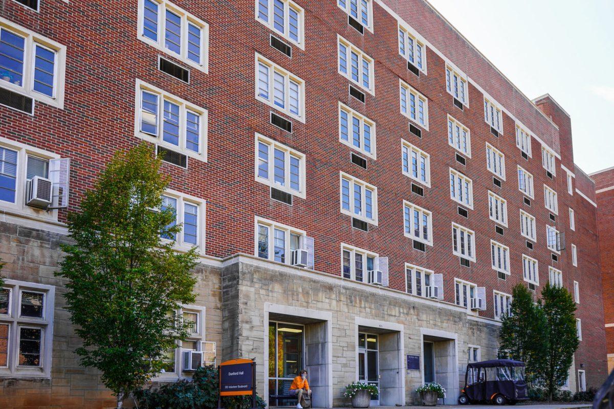 KNOXVILLE, TN - Dunford Hall is home to the history department, the Humanities Center and many other academic offices. Photo taken on Tuesday Oct. 11, 2022.