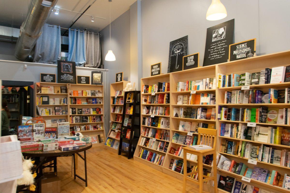 "Now Is Not the Time to Panic" is sold at Union Ave Books, a popular bookstore located near Market Square.