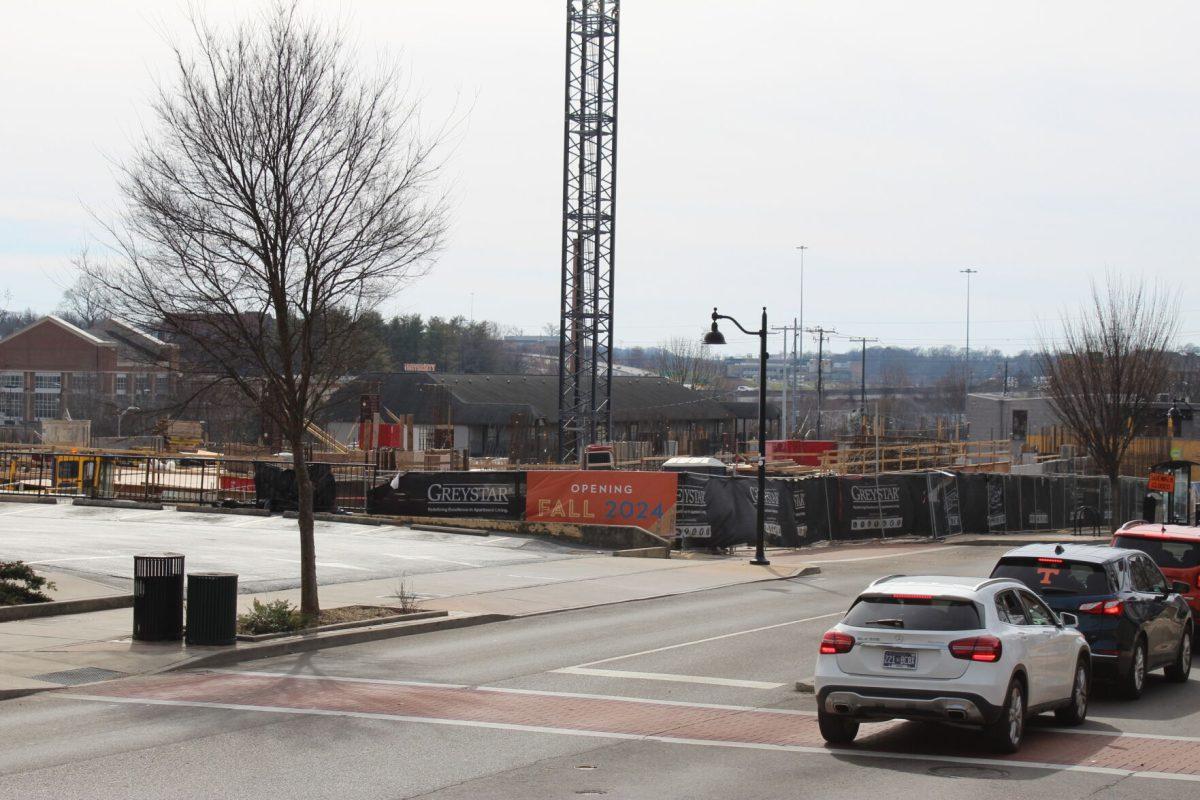 Greystar is building a new apartment on the strip for students, it is planned to open in the Fall of 2024. Sunday Feb. 19, 2023.