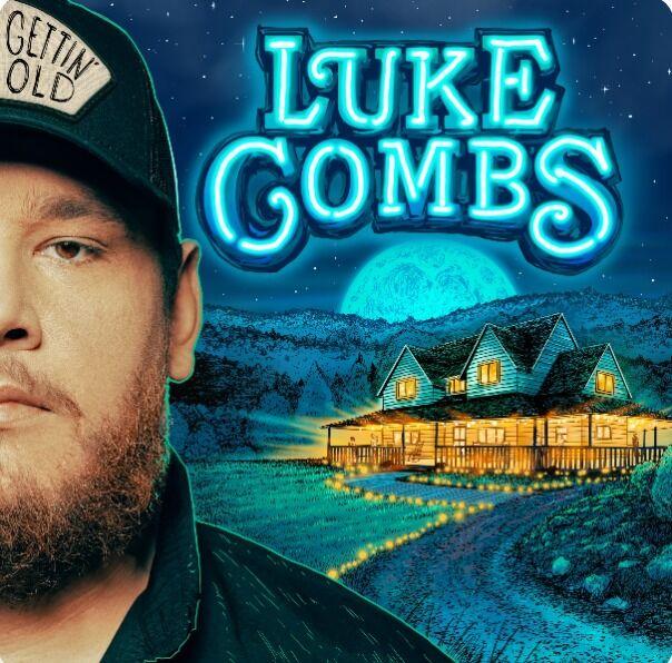 Luke Combs's newest album cover, "Gettin' Old."