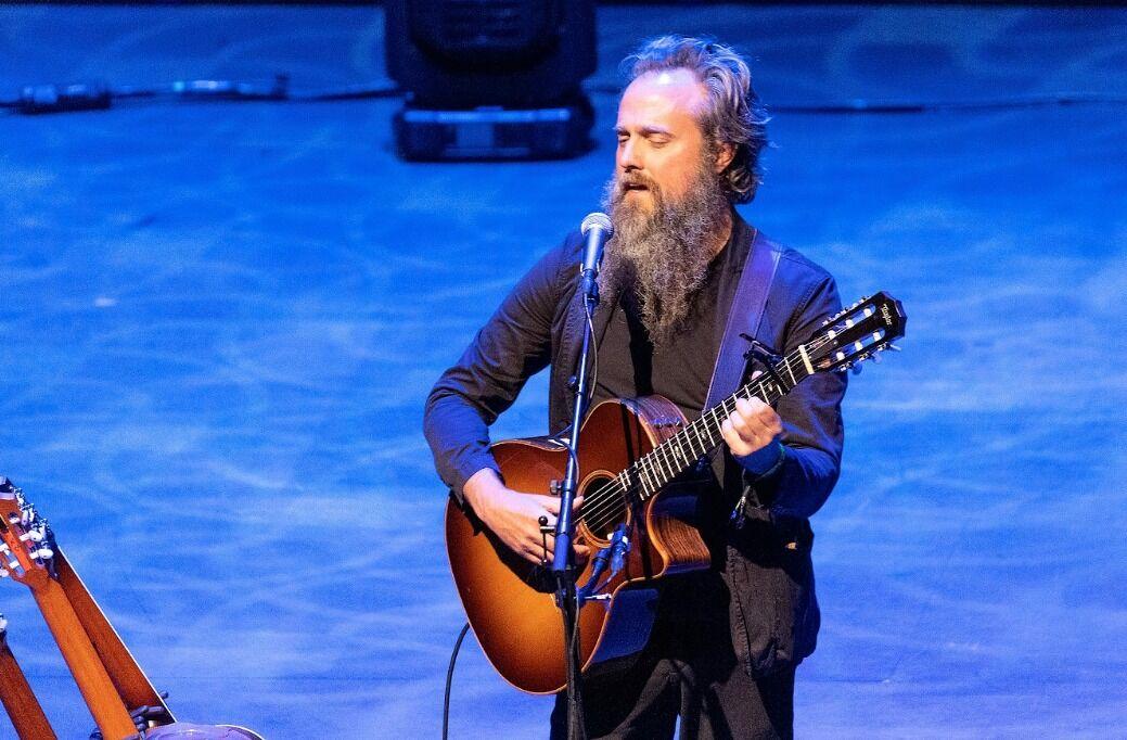 Iron &amp; Wine performs during the Big Ears Festival in Knoxville at the Knoxville Civic Auditorium. Friday March 31, 2023. 
