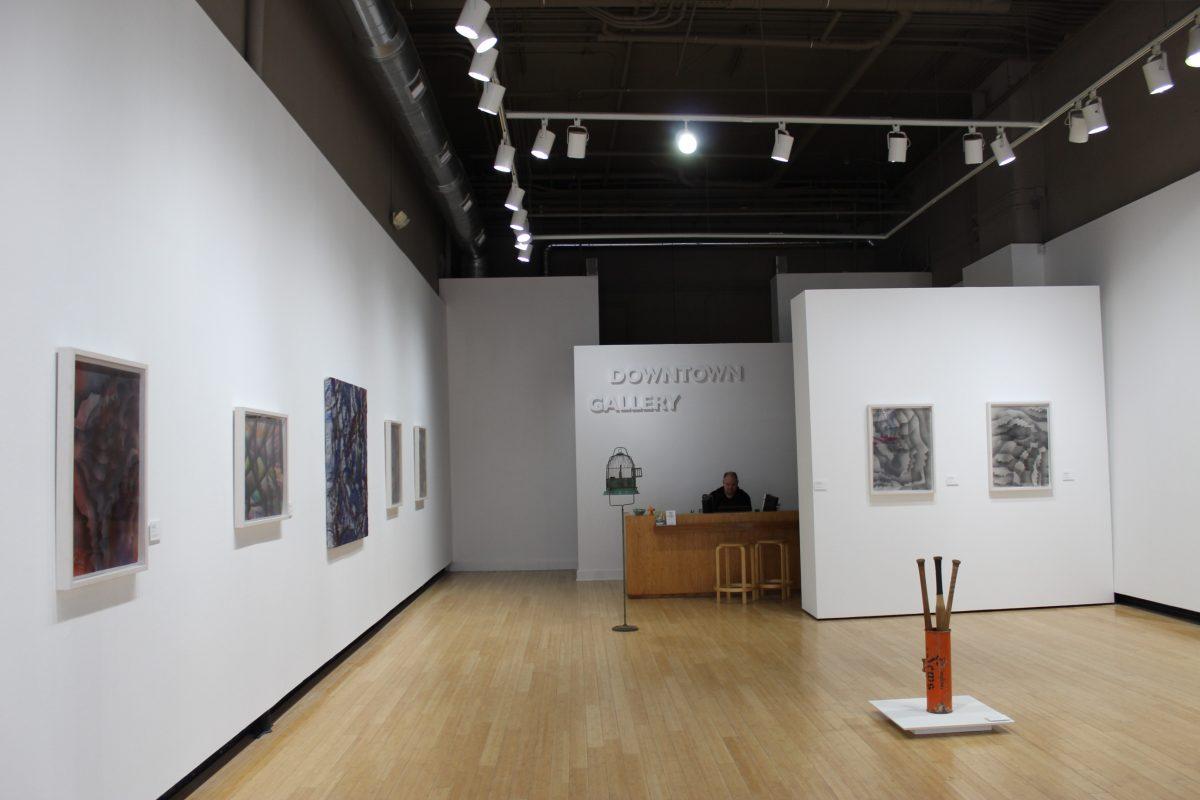 Lonnie Holley Exhibit in Downtown Knoxville beside Gallery 1010, March 29, 2023.