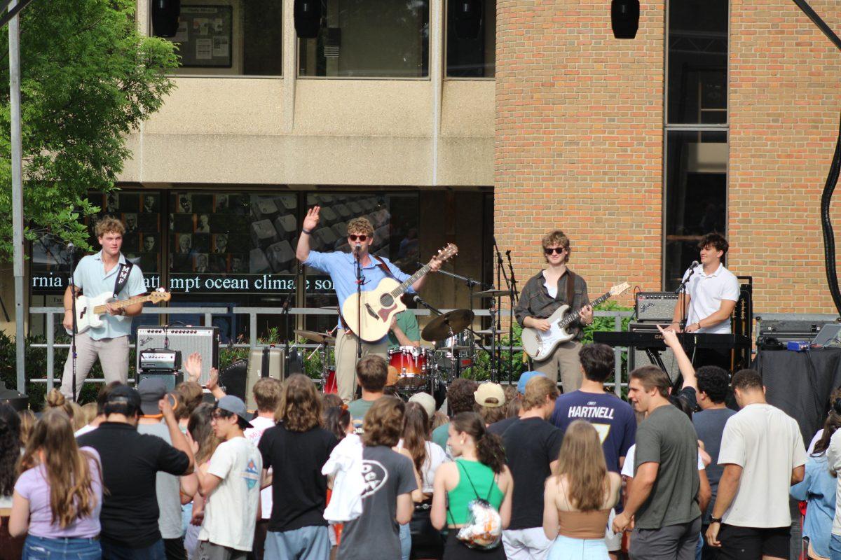 Solstice opening for the band Sun Room at Volapalooza, April 21, 2023.