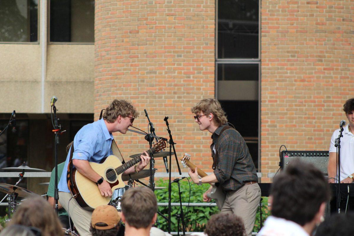 Solstice opening for the band Sun Room at Volapalooza, April 21, 2023.