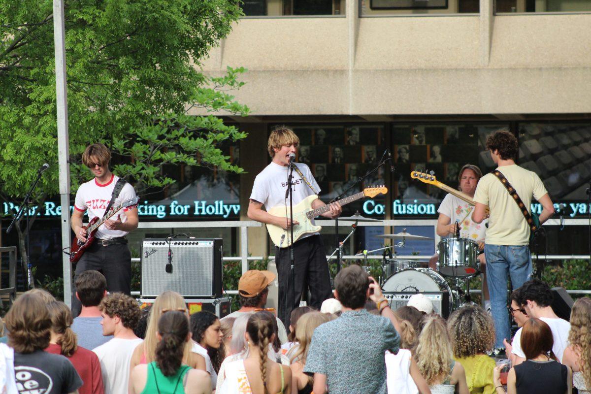 Sun Room the band from California playing at Volapalooza, April 21, 2023.
