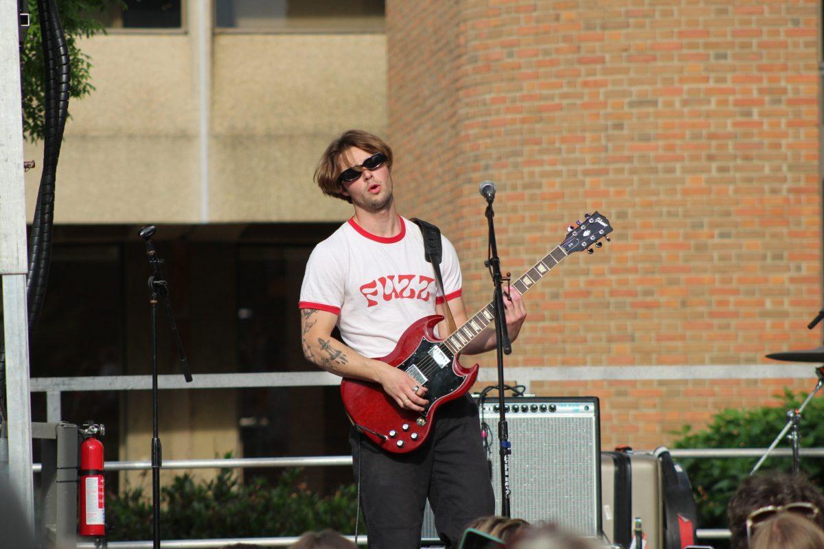 Sun Room the band from California playing at Volapalooza, April 21, 2023.