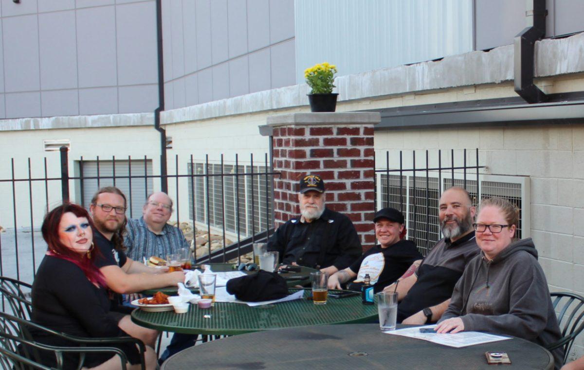 Members of the Atheist Society of Knoxville, or ASK, gather at their weekly meeting at Barley's Taproom and Pizzeria in Old City. 