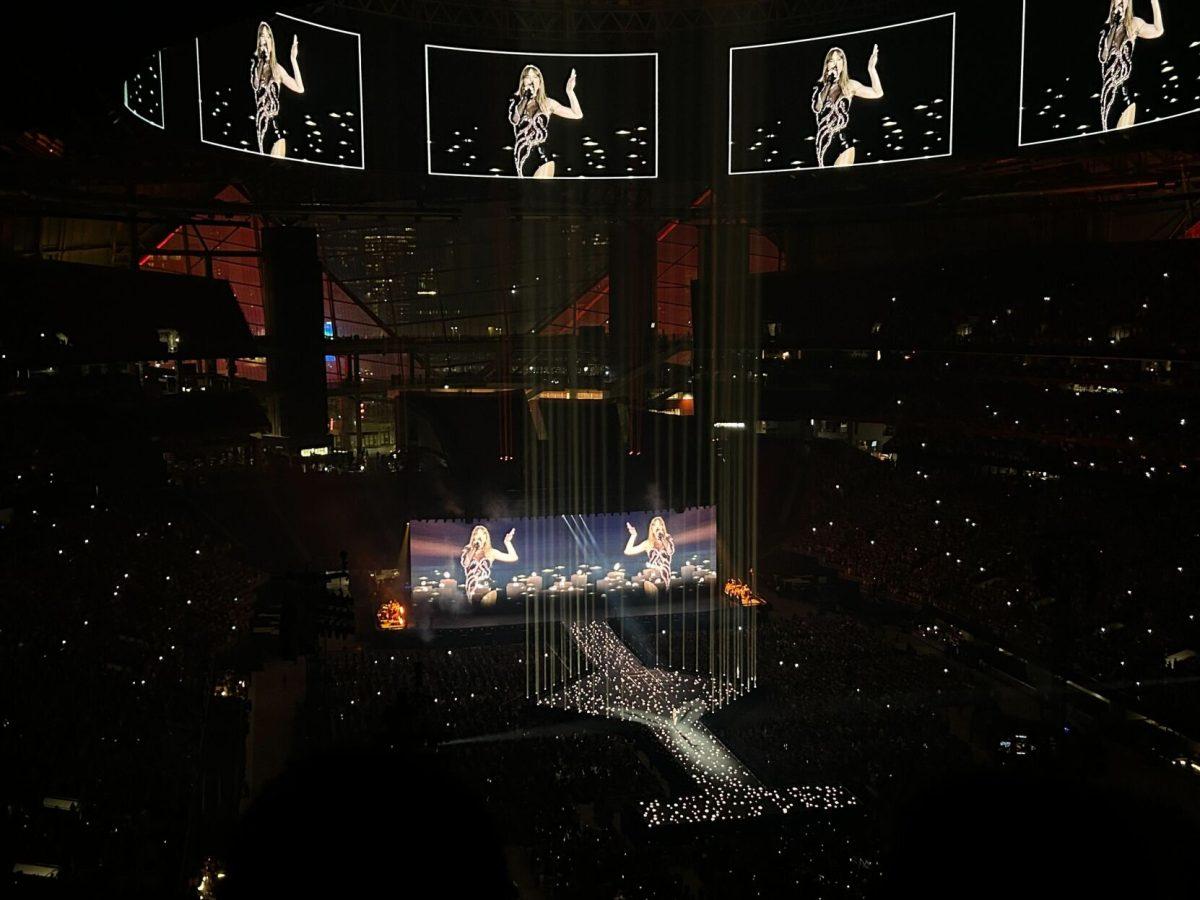 In April of 2023 Taylor Swift visited Mercedes Benz Stadium in Georgia to perform three sold out shows to nearly 300,000 people over the span of the weekend. Friday, Oct. 3, 2025.