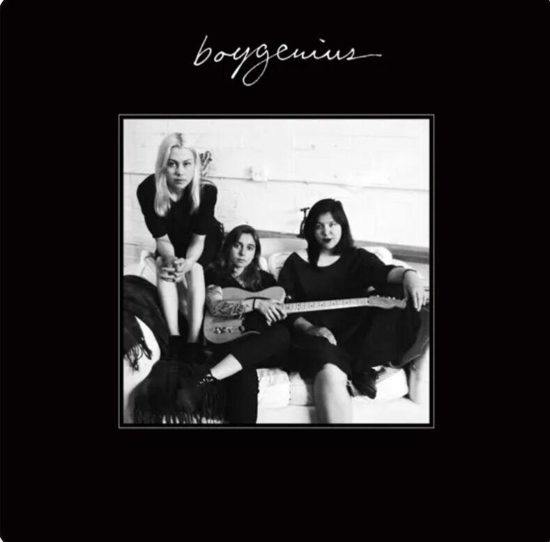 Boygenius's EP cover from their 2018 release.