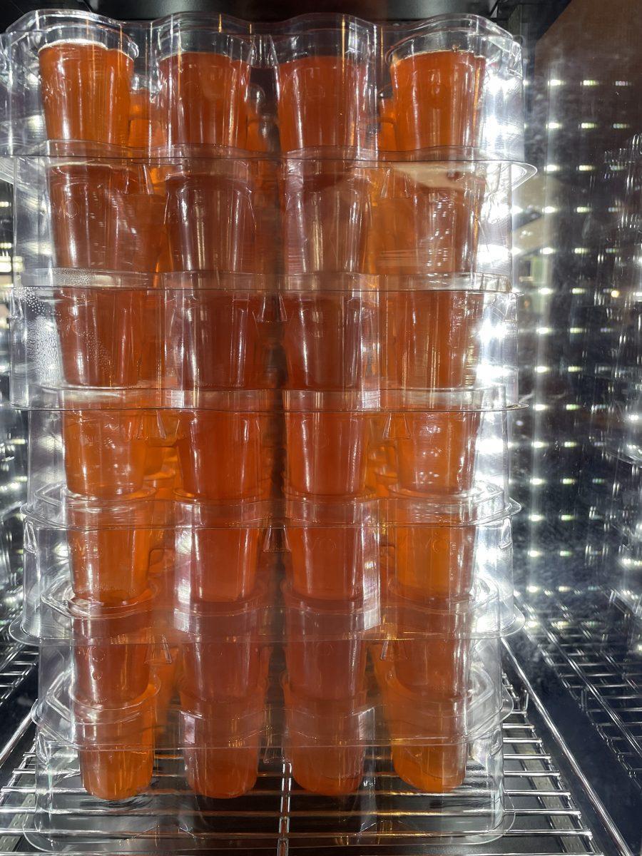 Orange shots await Tennessee fans at Rocco's Pizza and Cantina. 