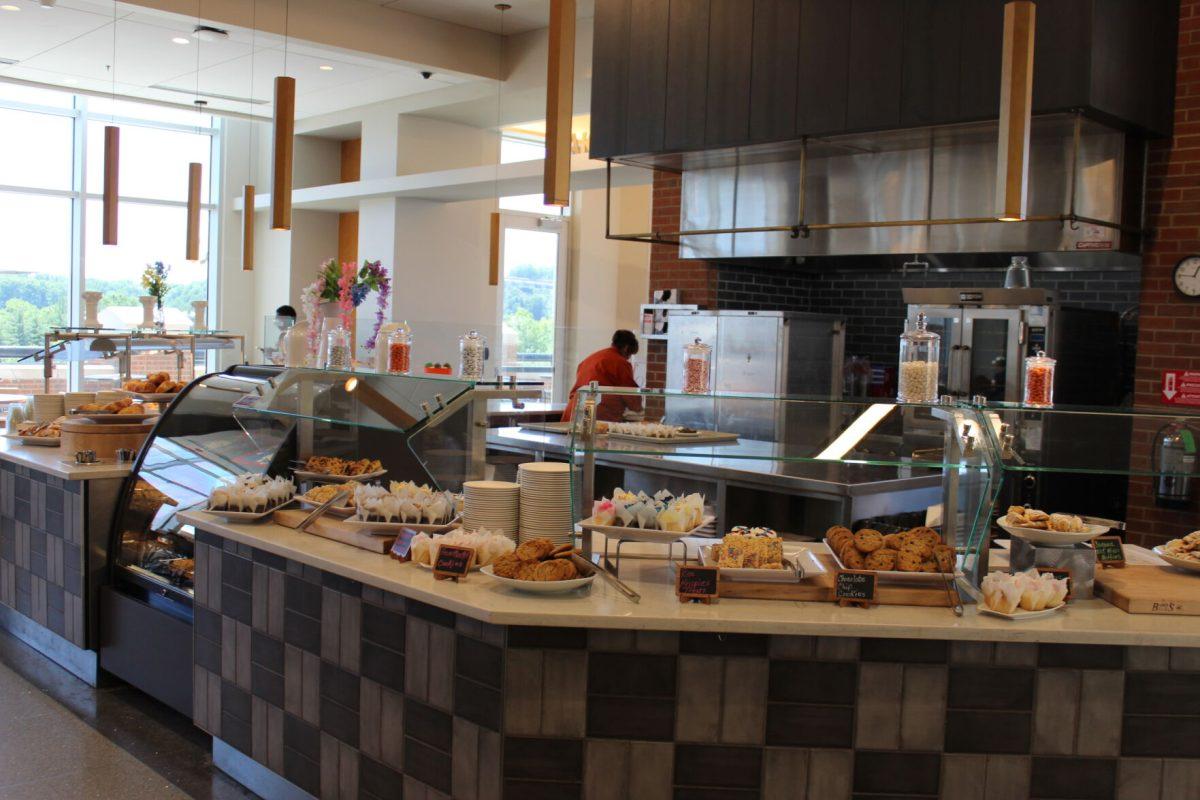 The Rocky Top Dining Hall, located in Presidential Court, opened in 2021.