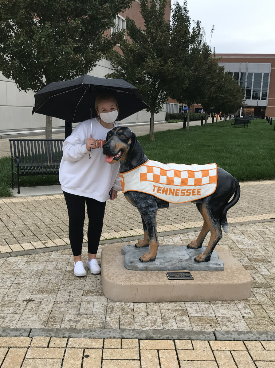 Opinions Editor Calie Wrona, a senior, began her college career in 2020 at the peak of the COVID-19 pandemic.  