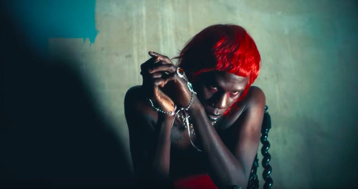 Knoxville-raised Yves Tumor stars in their "Lifetime" music video released in 2019.