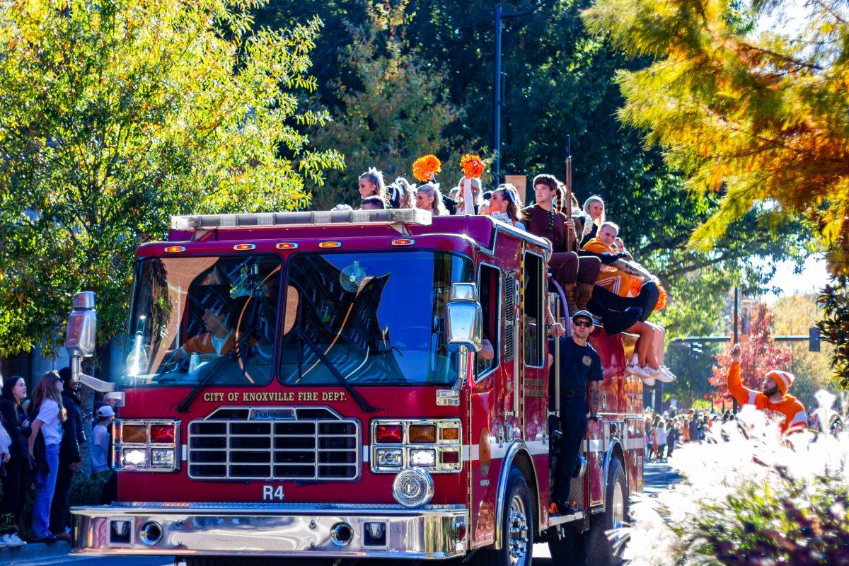 Homecoming Parade 2023 Firetruck