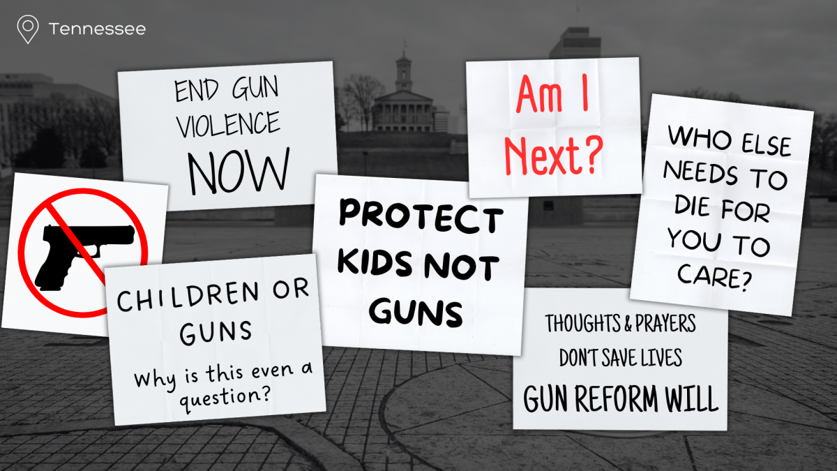 Following the Covenant School shooting in Nashville, Tennessee, protestors marched to the Capitol building and demanded action. 