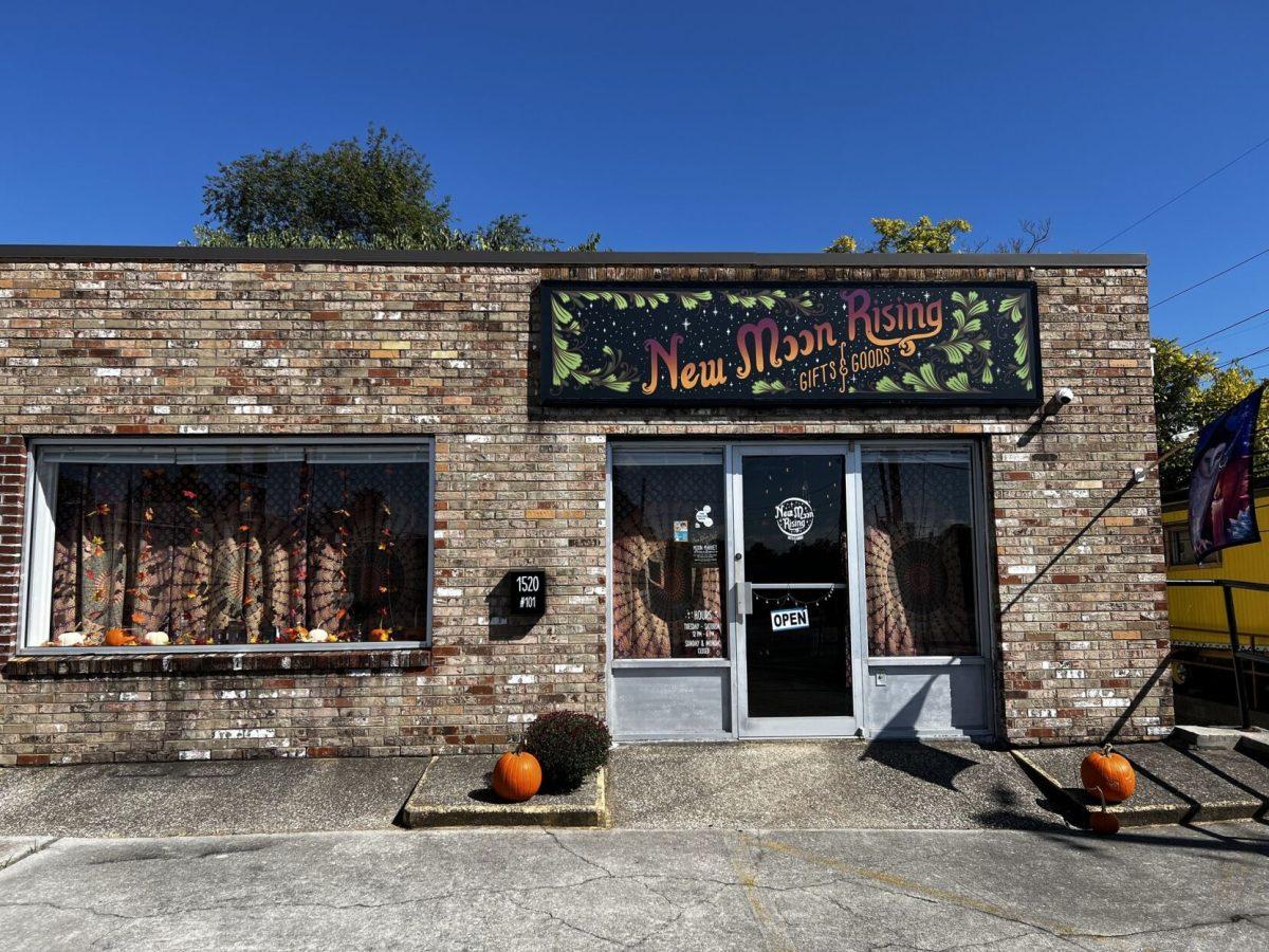 New Moon Rising Gifts and Goods is a LBGTQ friendly and feminine-driven Knoxville business owned by Lee Yarnell.