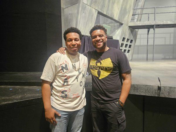 UT alum and hip-hop artist Drew Drake and playwright Keenan Scott II performed their Slam Narrative show at the Clarence Brown Theatre on Monday, Feb. 26, 2024.