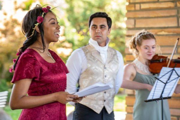 In April 2022, UT English department collaborated with First Take Co. to host Miss A’s Garden Party, an interactive theater event with Jane Austen characters.
 