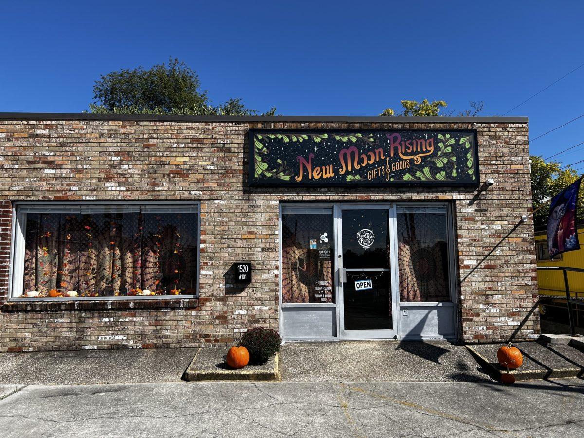 New Moon Rising Gifts and Goods is a LBGTQ friendly and feminine-driven Knoxville business owned by Lee Yarnell.