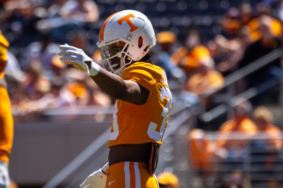 John Slaughter (33) during the Orange and White game at Neyland Stadium. Saturday, April 13, 2024.