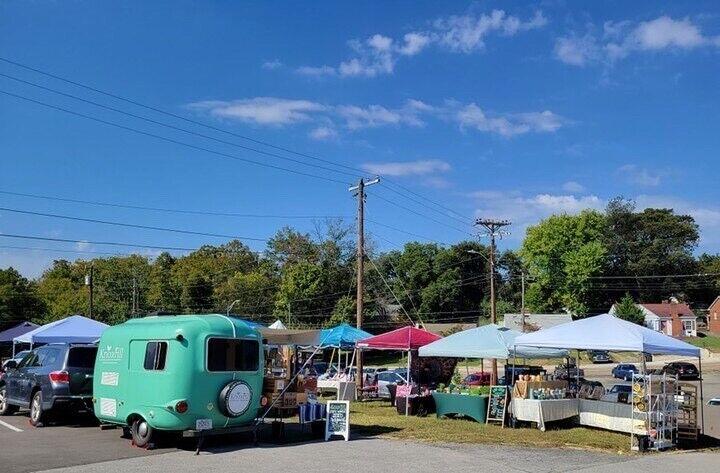 The Great Outdoor Market celebrates Earth Day with a festival featuring vintage clothing, art and food for sale.