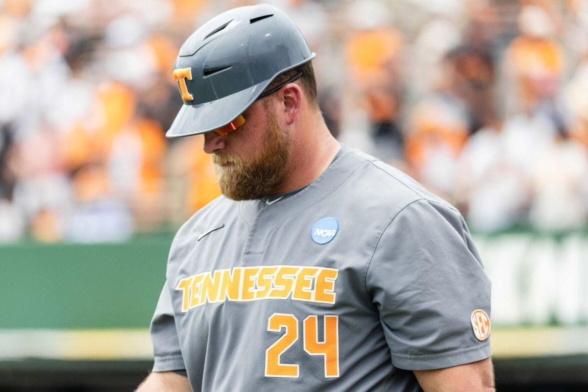 Josh Elander during game against Evansville at Lindsey Nelson Stadium. Saturday, June 8, 2024.