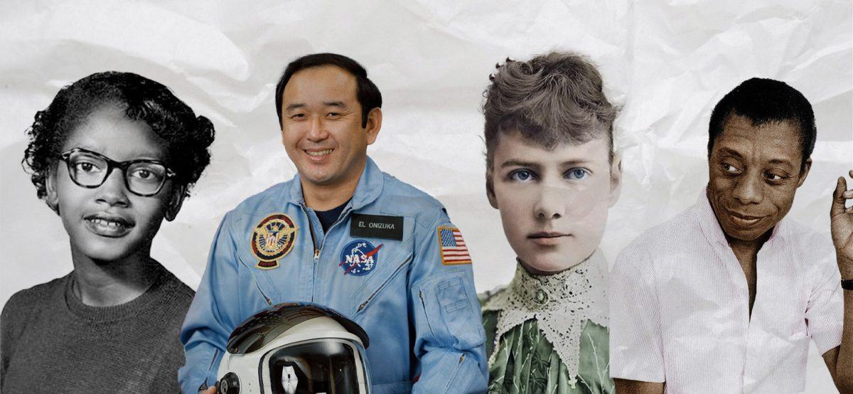 Historical icons including Ellison Onizuka paved the way for freedom of identity. 