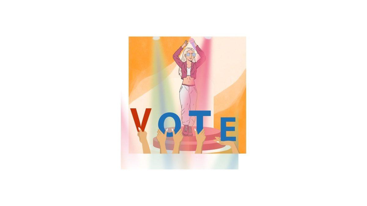 Opinions Editor Ansley Graves says, “Some younger people might not care about politics, or even voting, but whoever they are fans of might make them care.”
 