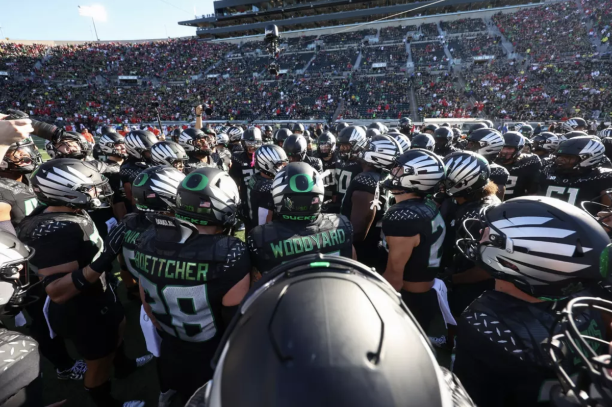 The Oregon Ducks take on the the Ohio State Buckeyes at Autzen Stadium in Eugene, Oregon on October 12, 2024 (Eric Evans Photography) 