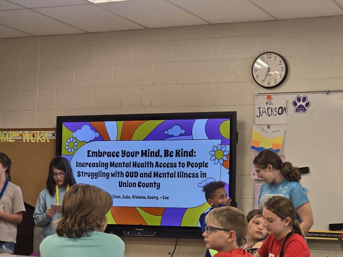 Union County youth presentation on opioid use disorder’s impact on the community. Oct. 9, 2024