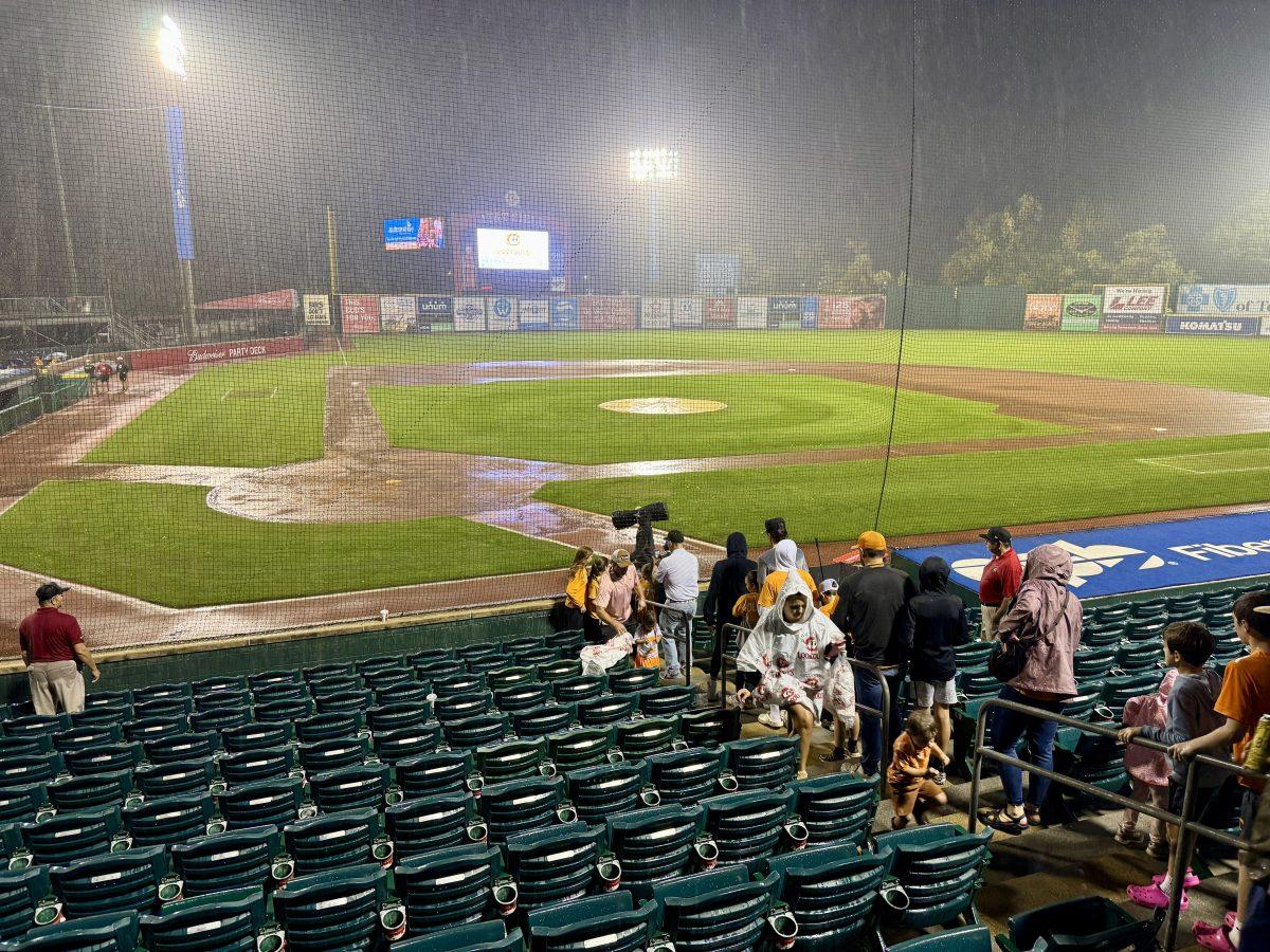 Tennessee's Fall World Series opener was cancelled due to rain at AT&amp;T Field in Chattanooga. Wednesday, Nov. 6, 2024. 