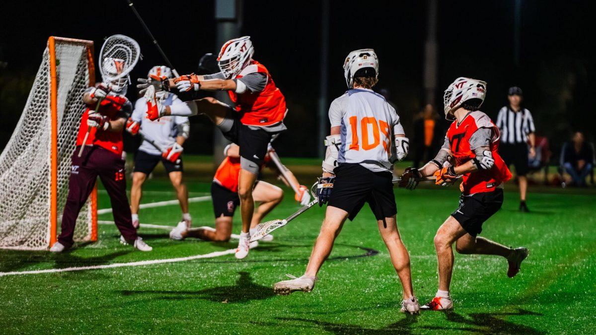 Tennessee's club lacrosse team defeated Virginia Tech. 