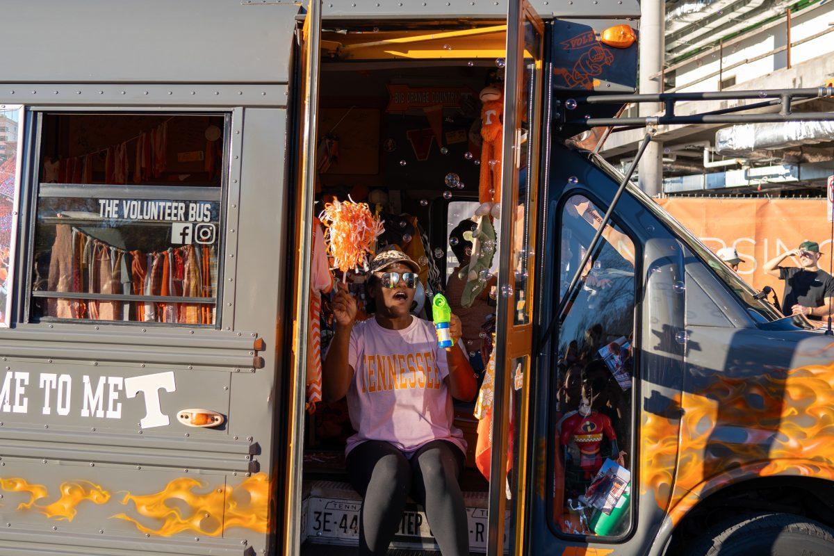The Volunteer Bus at the homecoming parade. Friday, Nov 8, 2024 
