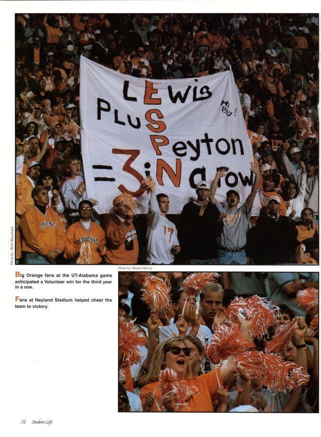 Campus has changed a lot through the years but the Volunteer spirit continues to burn bright. 