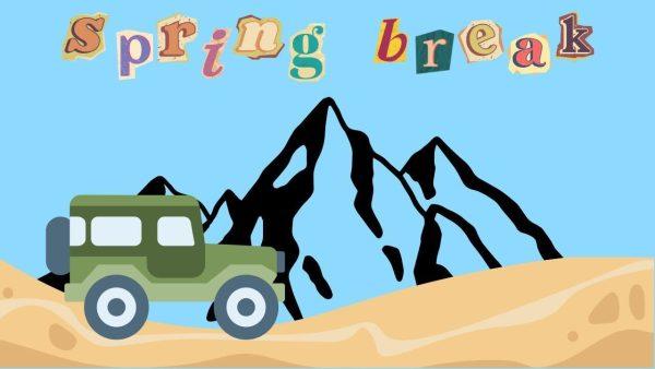 Staff writer Jaxson Berg, has created a list of destinations for students who are on a budget this spring break. Wednesday, Feb. 12, 2025. 