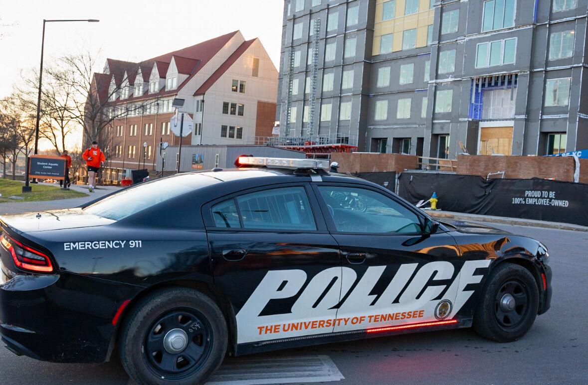 University of Tennessee police car. Monday, February 17, 2025.