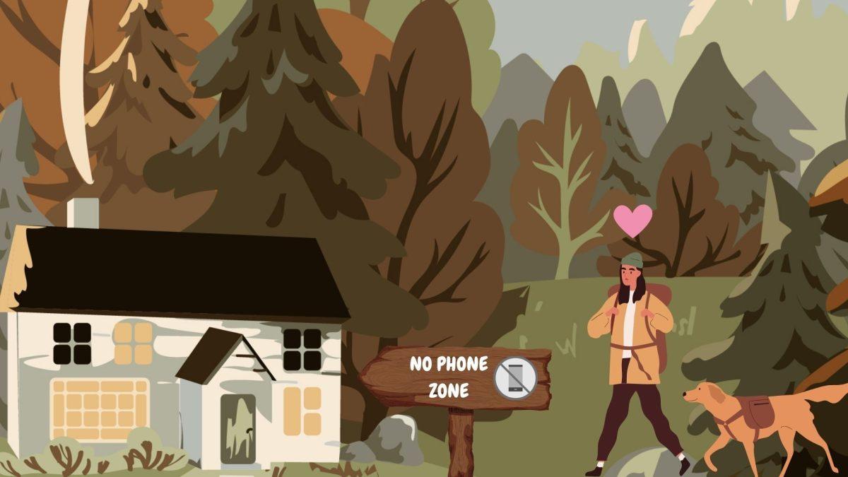 Columnist Amelia Fox says, "Ultimately, we all spend too much time on our phones, but simply taking the step to put the screen away for any given amount of time is a step in the right direction."