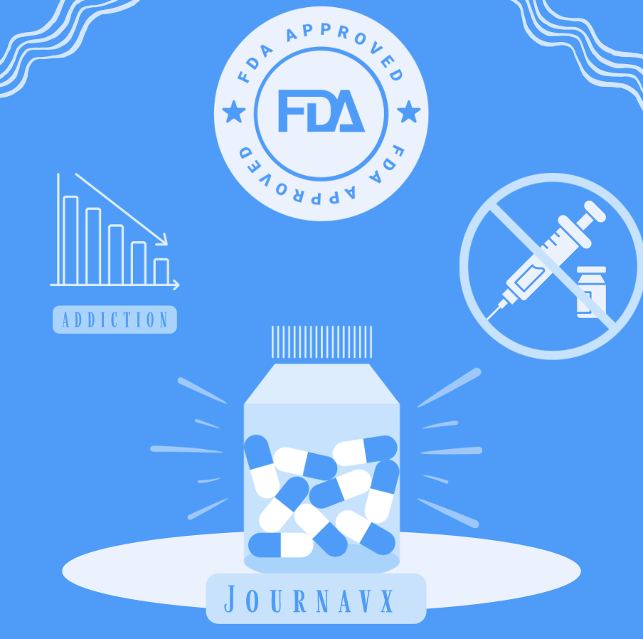 FDA approves Journavx, a non-opioid prescription drug. Wednesday, April 9, 2025.