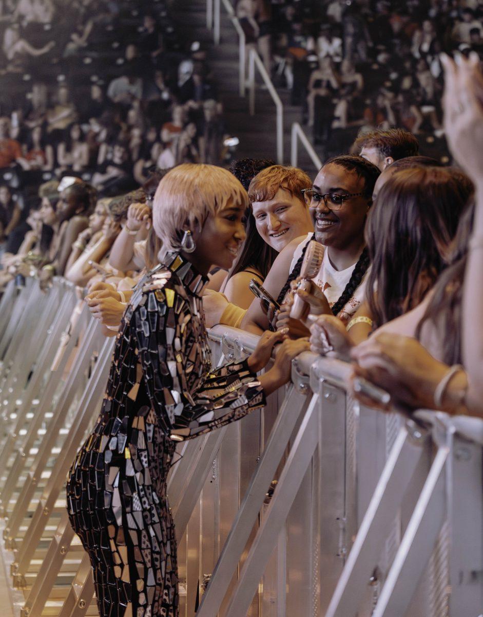 20XII interacting with fans at Thompson-Boling at Food City Center for Vollapolooza. Friday, May 2, 2025.