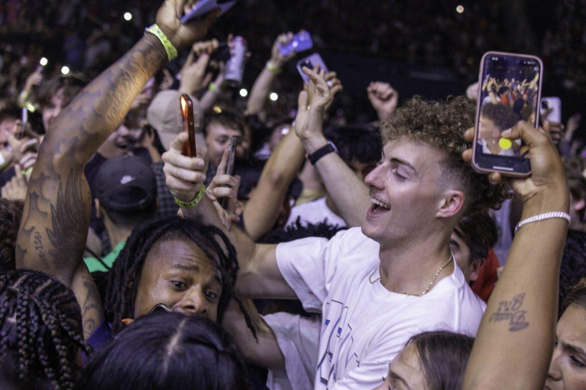 Fans enjoying Volapalooza at Thompson-Boling Arena at Food City Center for Volapalooza. Friday, May 2, 2025.