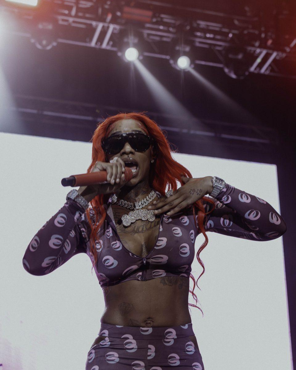 Sexyy Red Performing at Thompson-Boling Arena at Food City Center for Volapalooza. Friday, May 2, 2025.