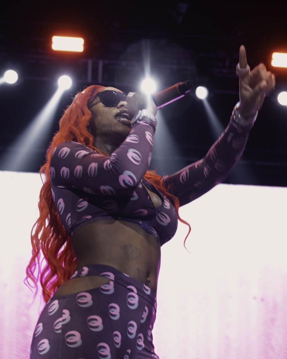 Sexyy Red Performing at Thompson-Boling Arena at Food City Center for Volapalooza. Friday, May 2, 2025.