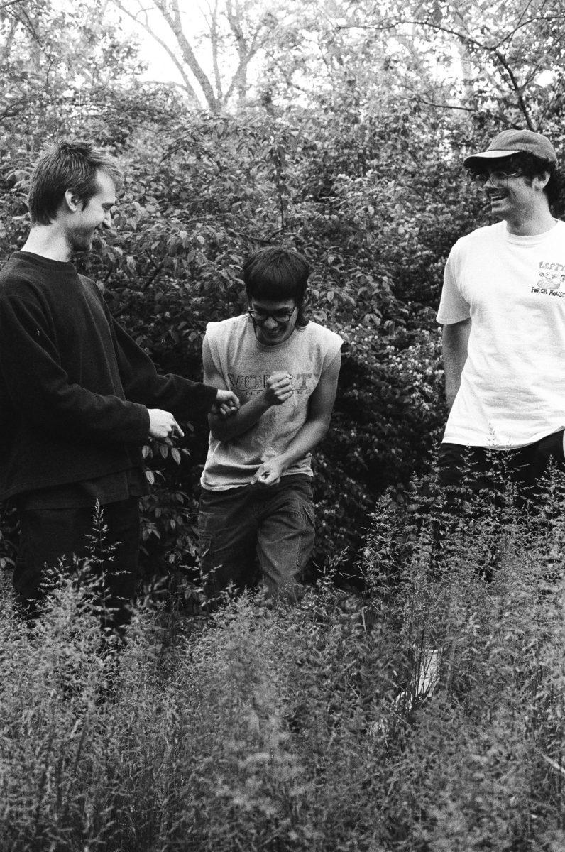 The band members of Serial Baby having fun one last time. 