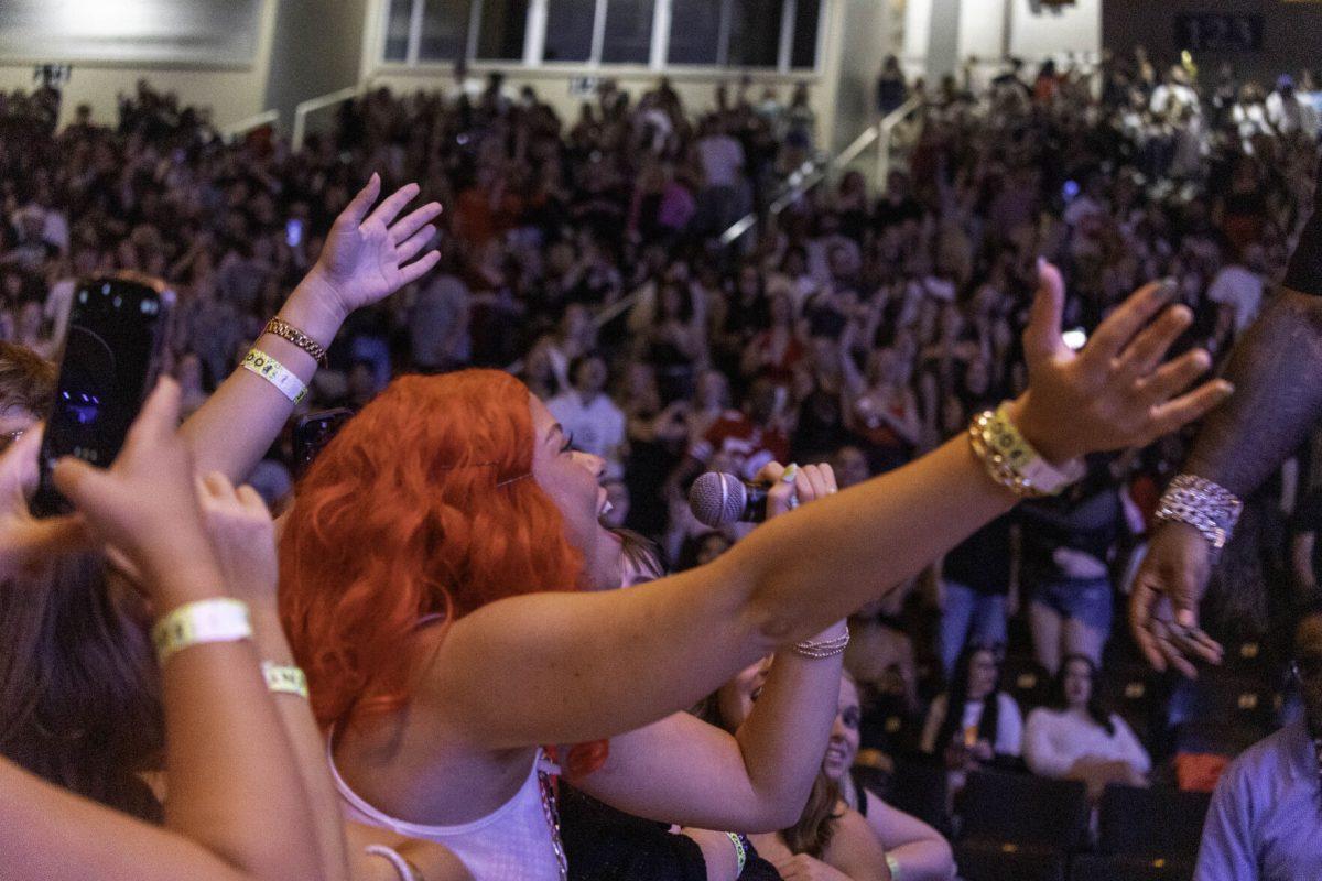 Fans enjoying Volapalooza at Thompson-Boling Arena at Food City Center for Volapalooza. Friday, May 2, 2025.