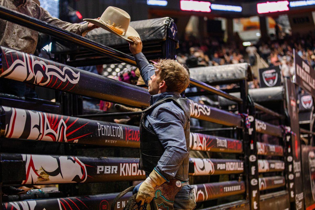 PBR event at Thompson Bowling Arena at Food City Center. Saturday, March 17, 2025.